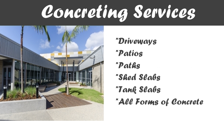 Gympie Concreter - Concreting Services